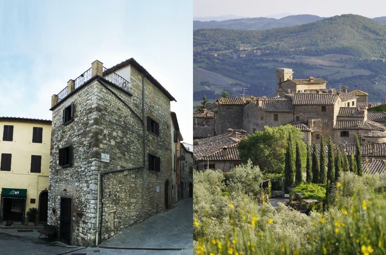 Art Rebus Tower In Tuscany Lägenhet Radda in Chianti Exteriör bild